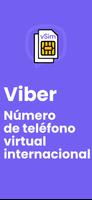 Viber Número virtual Poster