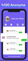 Viber Numéro de virtuel capture d'écran 1