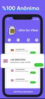 Viber virtual Número imagem de tela 1