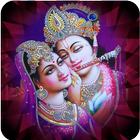 Lord Radha krishna HD Wallpape icône