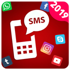 آیکون‌ Temporary Virtual Phone Number