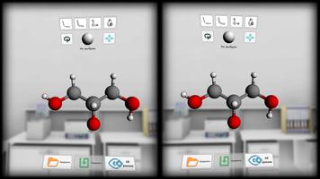 AR VR Molecules Editor Free скриншот 1
