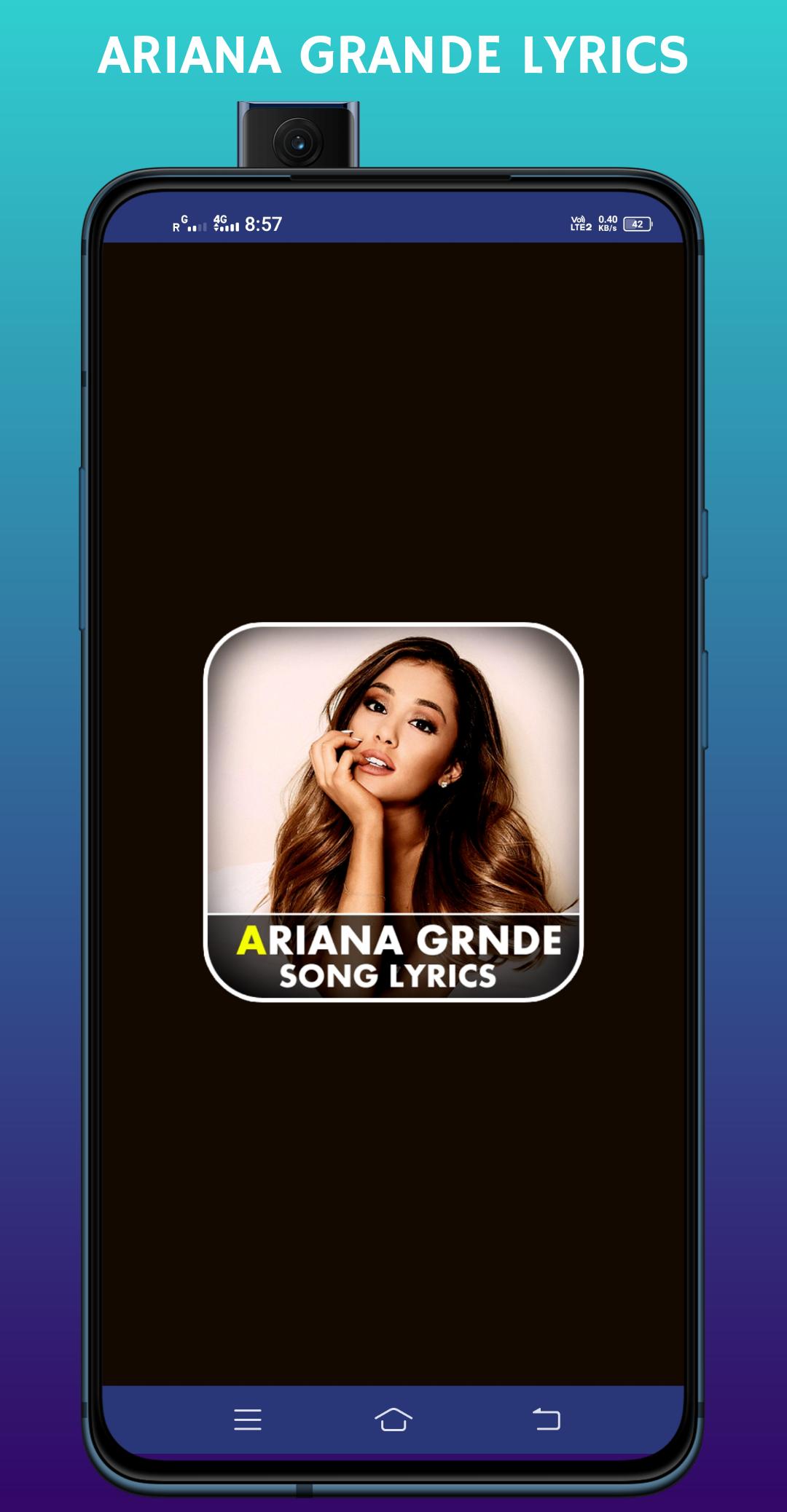 Descarga de APK de Ariana Grande Song Lyrics 2023 para Android