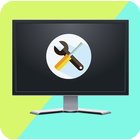 Computer hardware and laptop s icon