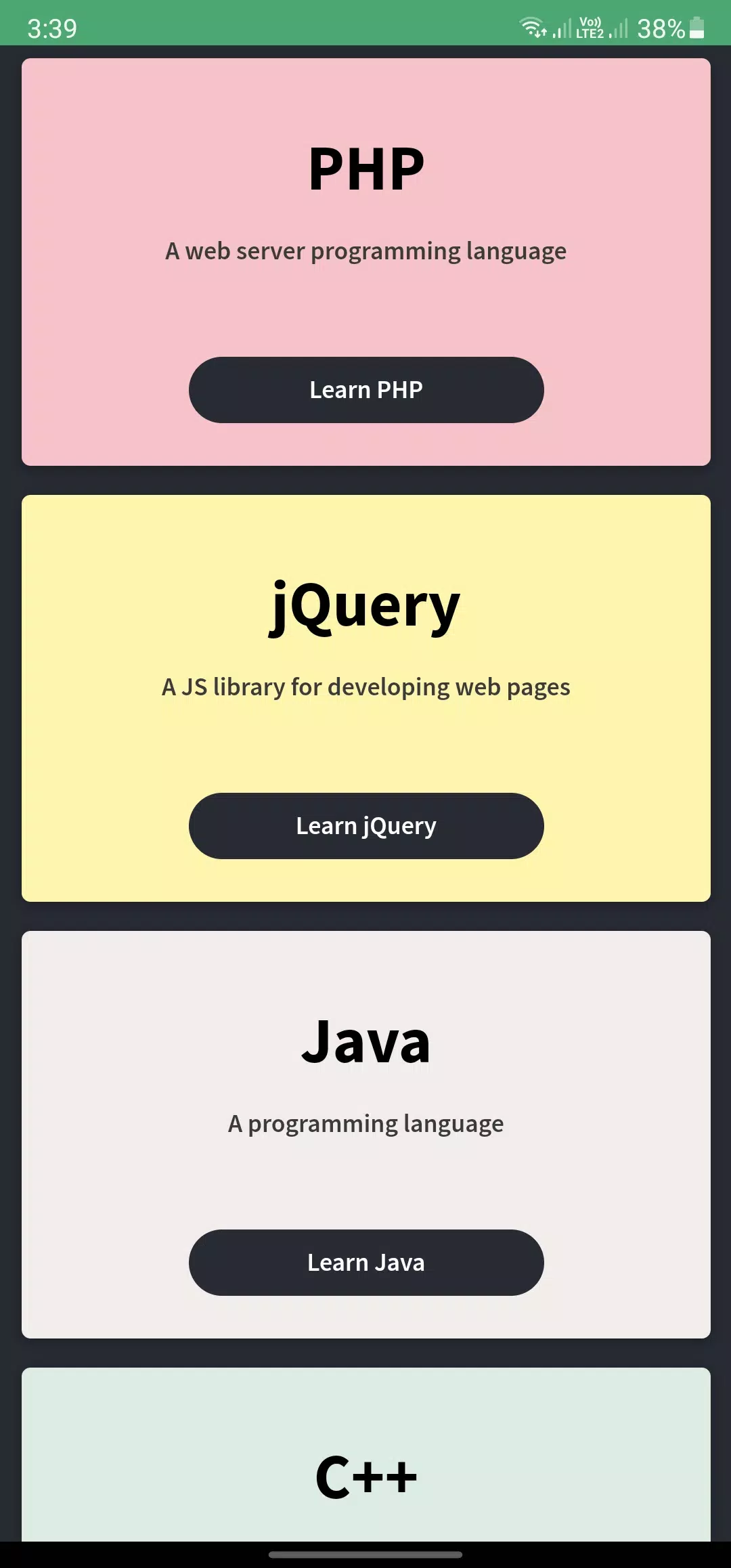 W3Schools Learn HTML,CSS,C#,Python,R And React APK For, 41% OFF