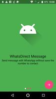 WhatsDirect Message پوسٹر