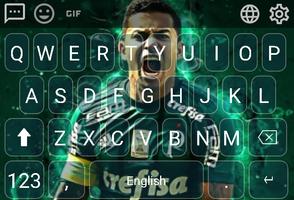 Teclado Palmeiras โปสเตอร์