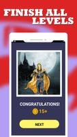 Black Adam Quiz Game captura de pantalla 1