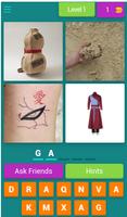 4 Shinobi Pics: Guess Words 포스터