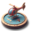 Wooden Helicopter