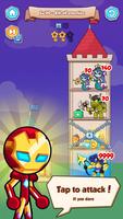 Wuggy Tower: Stick Battle скриншот 2