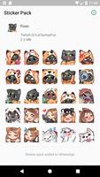 Foxo Stickers Plakat