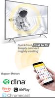 إرسال إلى Chromecast Fire TV R الملصق