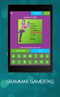 GRAMMAR GAMERTAG poster