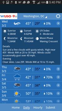 WUSA 9 WEATHER 截图 1