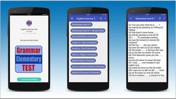 Elementary Grammar Test syot layar 1