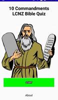 10 Commandments LCNZ Bible Qui Poster