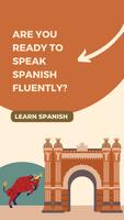Learn Spanish Fast : 15 Min ポスター