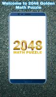 2048 Golden Math Puzzle 2019 - With New Designs โปสเตอร์