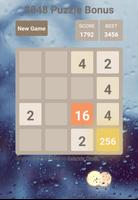 2048 Puzzle Original Number Maths Aroma Bonus screenshot 3