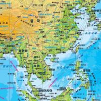 Korean World Map 2023 Cartaz