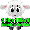 4 Pics 1 Word Animals in the Bible LCNZ Bible Game