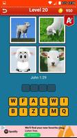 4 Pics 1 Word Animals in the Bible LCNZ Bible Game स्क्रीनशॉट 1