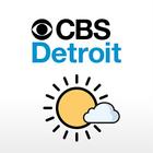CBS Detroit Weather Zeichen