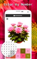 Chrysanthemum Flower Color By Number - Pixel Art screenshot 2