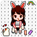 Раскраска Унни Кукла по номеру - Pixel Art APK
