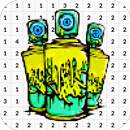 Graffiti Color By Number - Pixel Art APK