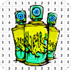 Graffiti Color By Number - Pixel Art icon