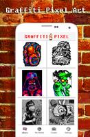 Graffiti Color By Number - Pixel Art poster