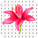 Цвет лилии по номеру - Pixel Art APK