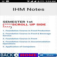 Hotel Management Notes پوسٹر