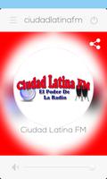 Ciudad Latina FM Affiche