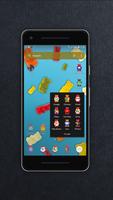 Gummy Bear Theme - Icons & Wallpapers captura de pantalla 1