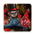 Scary Doll New Years Theme - Wallpapers and Icons icon