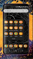 برنامه‌نما Pumpkin Halloween Theme - Wallpapers and Icons عکس از صفحه