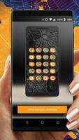 Pumpkin Halloween Theme - Wallpapers and Icons ポスター