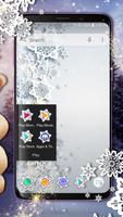 Winter Snowflake Theme تصوير الشاشة 1