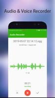 Audio Recorder Affiche