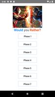 Would you Rather? Avengers 海報