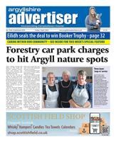 Argyllshire Advertiser Affiche