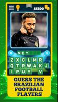 Brazilian Football Quiz - Soccer Players Trivia plakat