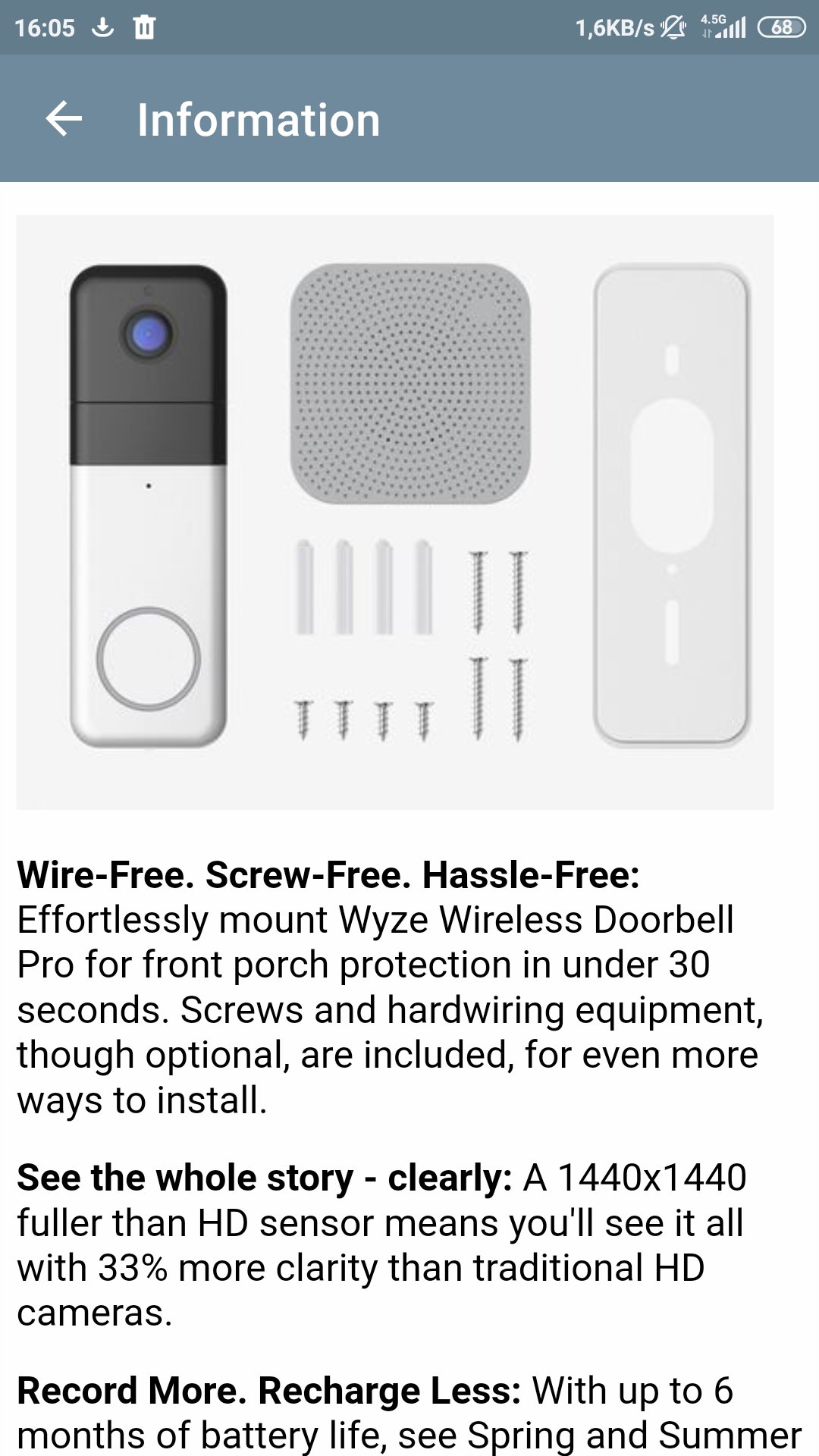 Wyze Video Doorbell Pro Guide APK للاندرويد تنزيل