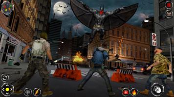 Flying Bat Hero Man Superhero capture d'écran 3