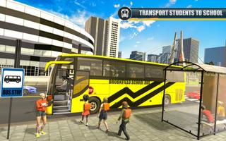 City School Bus Driving Games скриншот 2