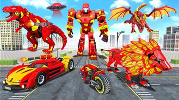 Robot Transform Robot Car Game পোস্টার