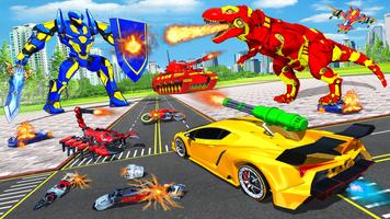 Robot Transform Robot Car Game Ekran Görüntüsü 1